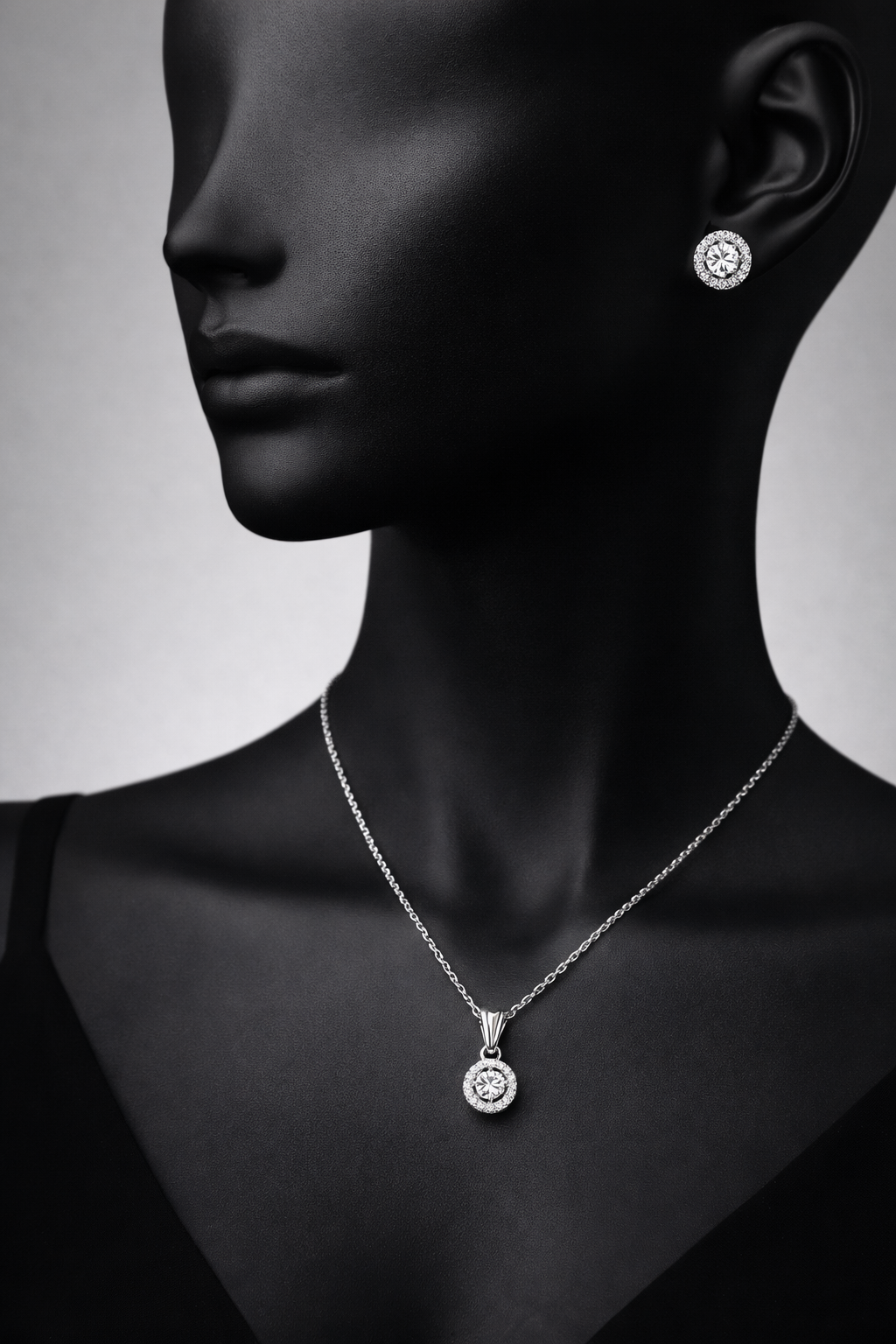 Circle of light pendant set