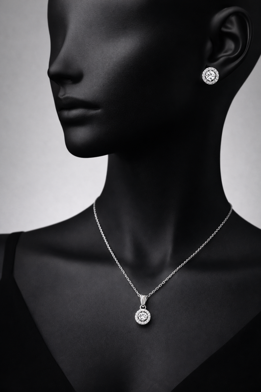 Circle of light pendant set