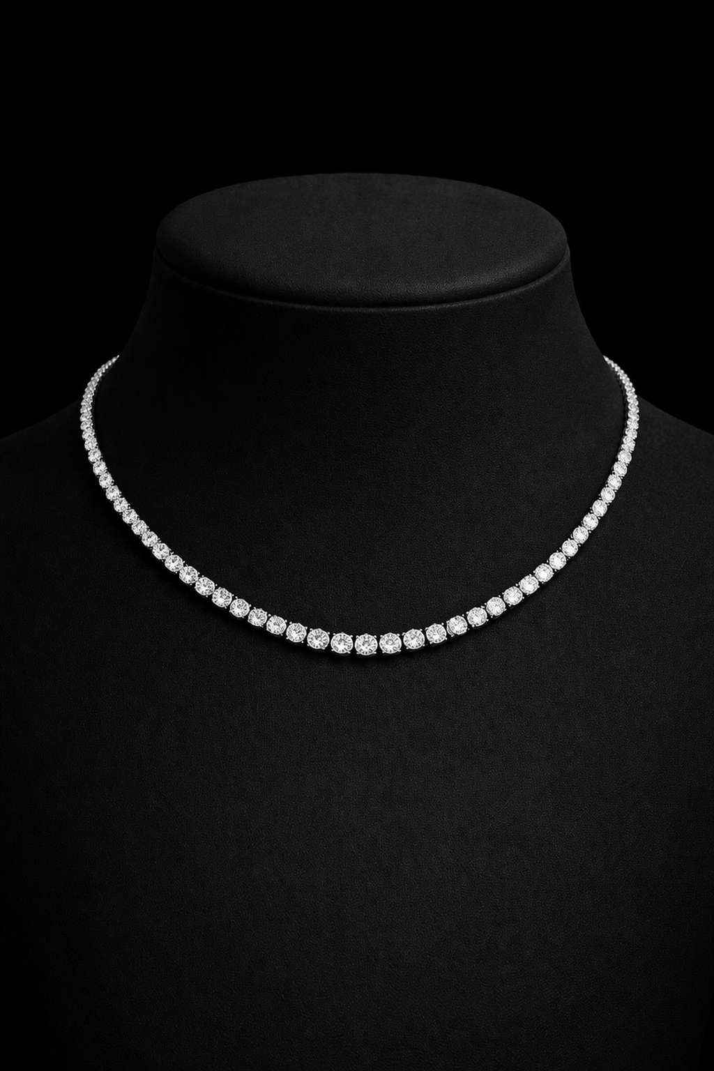 Moonfall tennis necklace set
