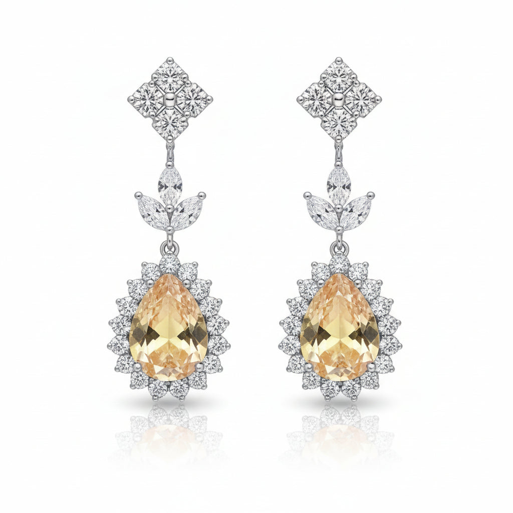 Noore Champagne Radiance Set  – A Drop of Radiance, Framed in Light